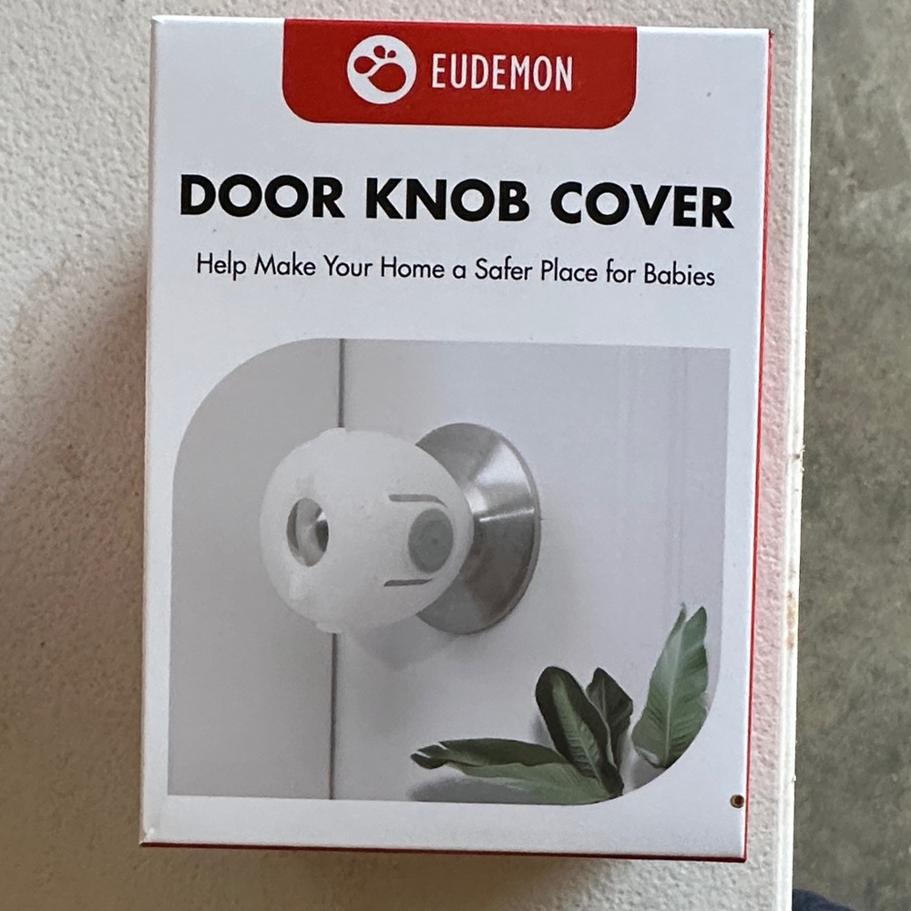 White Door Knob Cover